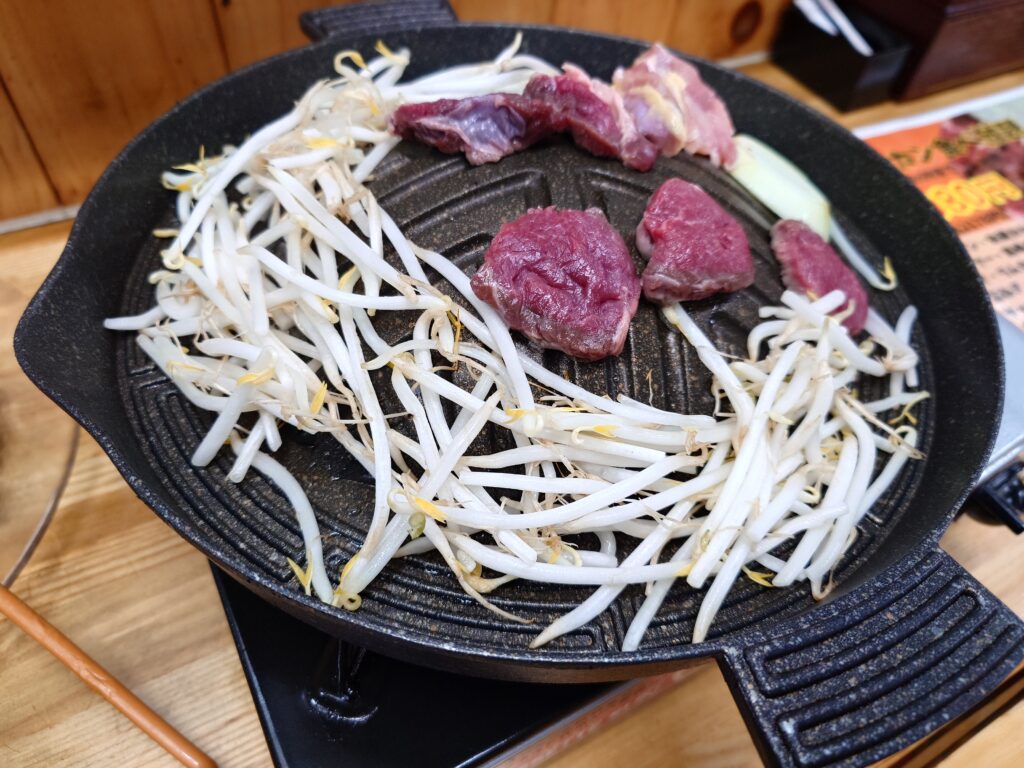 札幌市 北区 北24条駅 朱蔵 北24条店 ジンギスカン鍋