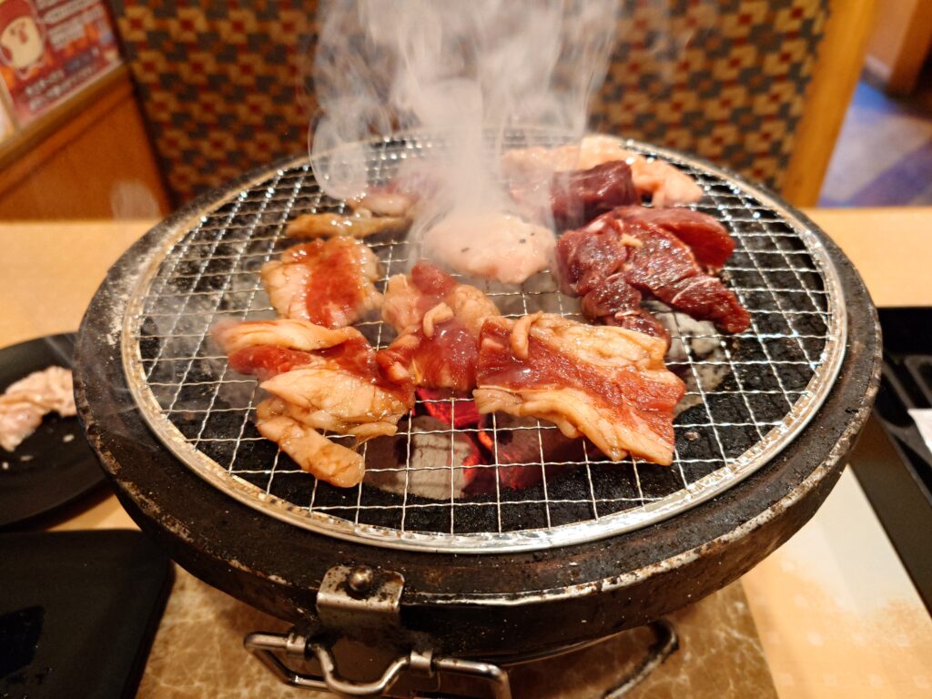 札幌市 東区 東区役所前駅 七輪焼肉 安安 札幌東区役所前店 炭火焼肉