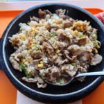 ビーフペッパーライスアップ