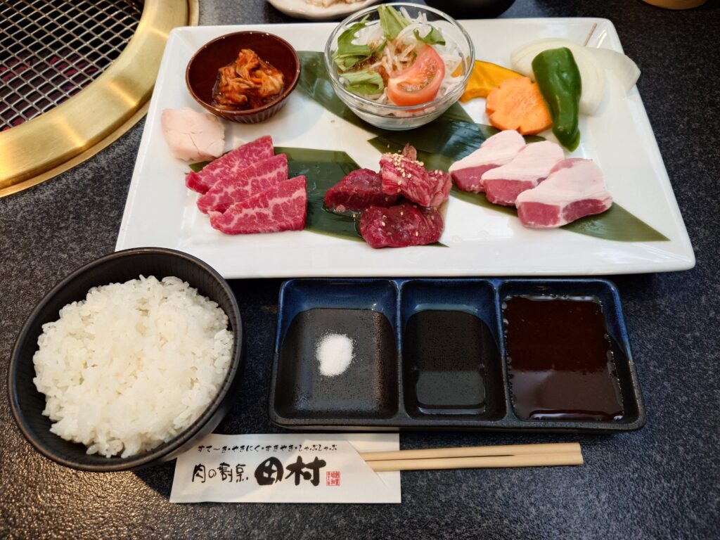 3種の焼肉Bランチセット