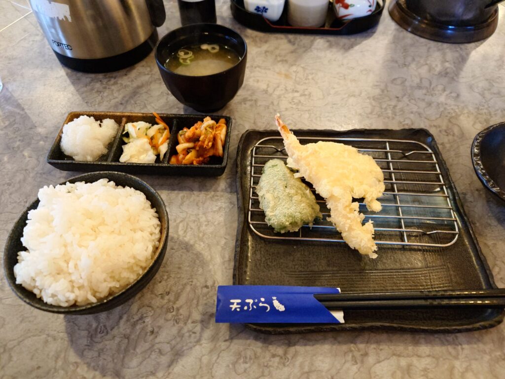 札幌市 北区 太平 百合が原駅 天ぷら倶楽部 篠路太平店 おすすめ定食