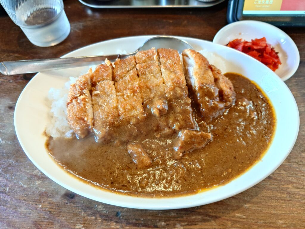 札幌市 東区 環状通東駅 らーめん優月 カツカレー