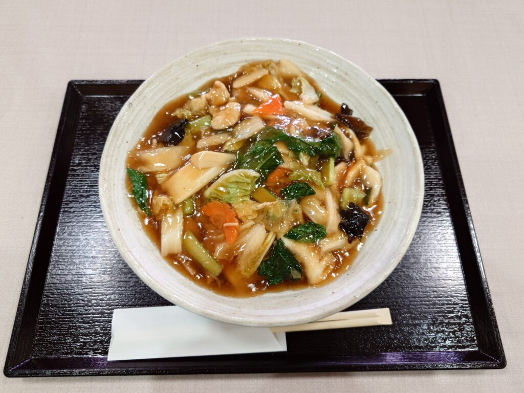 五目あんかけ焼きそば