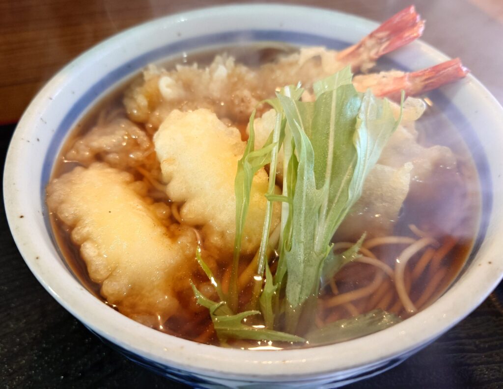 札幌市 東区 北１３条東駅 そば長 北光店 天ぷらそばあっぷ