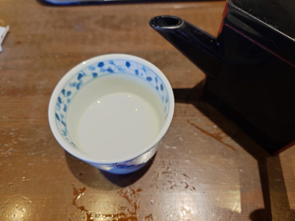 札幌市 東区 東区役所前駅 札幌蕎麦 き凛 蕎麦湯