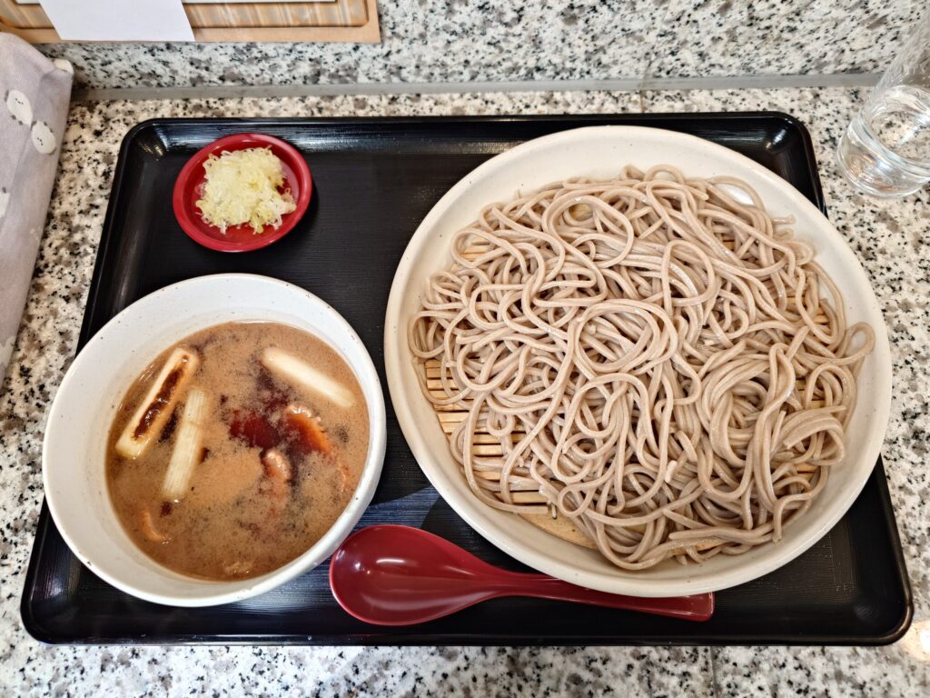 札幌市 東区 本町 環状通東駅 そばと定食 喜楽 鴨せいろ