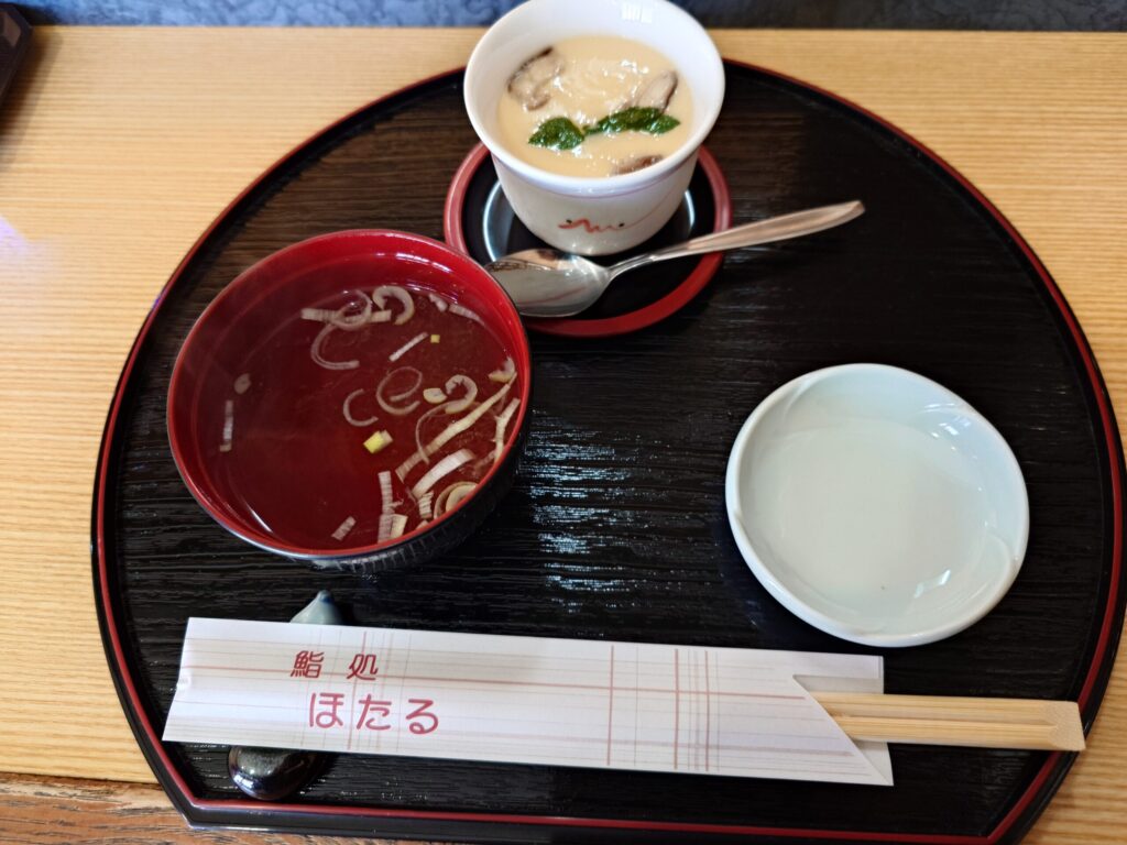 お吸い物と茶碗蒸し