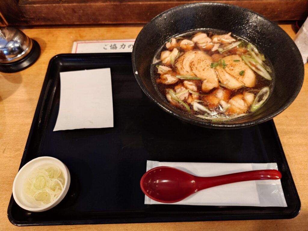 かしわ蕎麦(温)