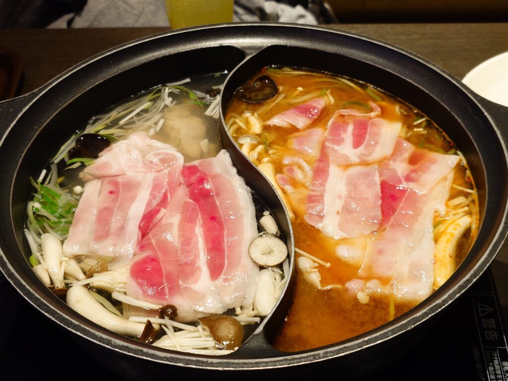 札幌市 東区 元町駅 宮の森・北24条通 しゃぶ葉 札幌元町店 しゃぶしゃぶ鍋