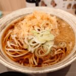 札幌市 中央区 札幌駅 アピア そば処つゆ たぬきそば(白そば)