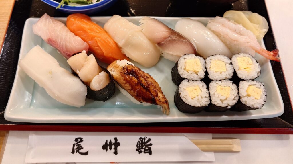 札幌市 白石区 東札幌駅 南郷通 尾州鮨 東札幌店 なでしこ_アップ