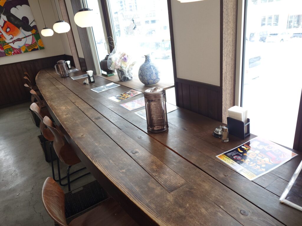 札幌市 東区 北24条駅 東1丁目通り ウニツウmasa カウンター席