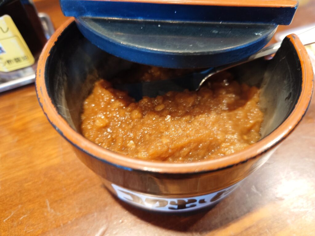 札幌市 東区 光星 東区役所前駅 環状通 旨らーめん おっぺしゃん北14条光星店 コク出しニンニク(中身)