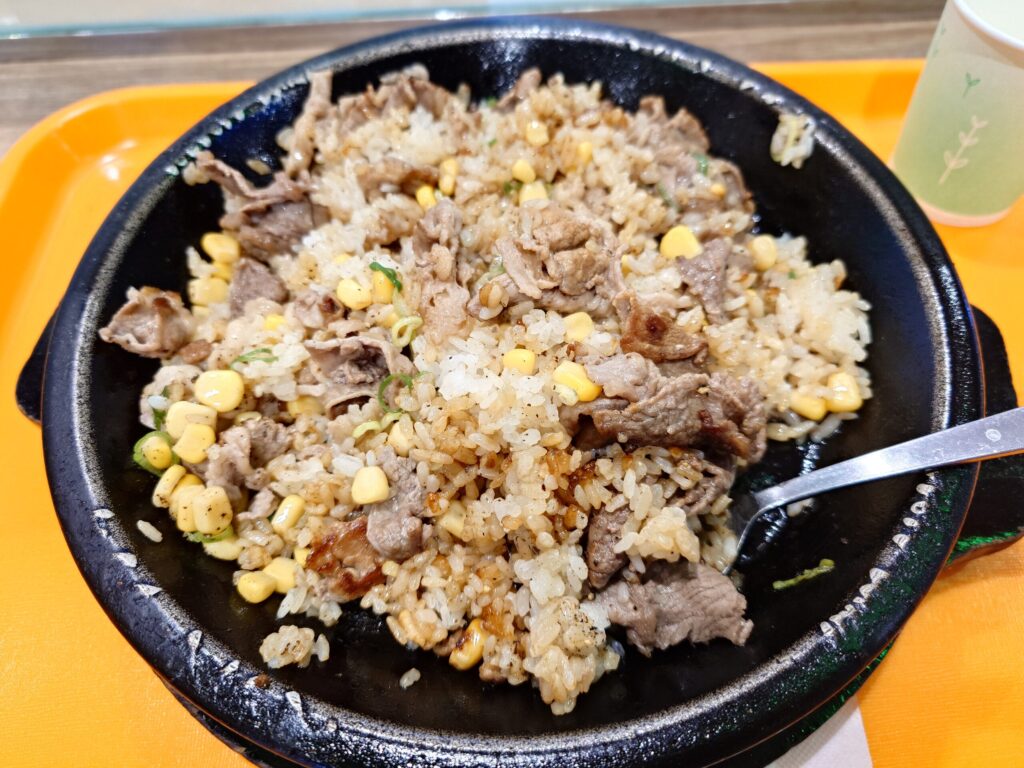 札幌市 東区 新道東駅 イオン札幌元町店 ビーフペッパーライス(完成形)