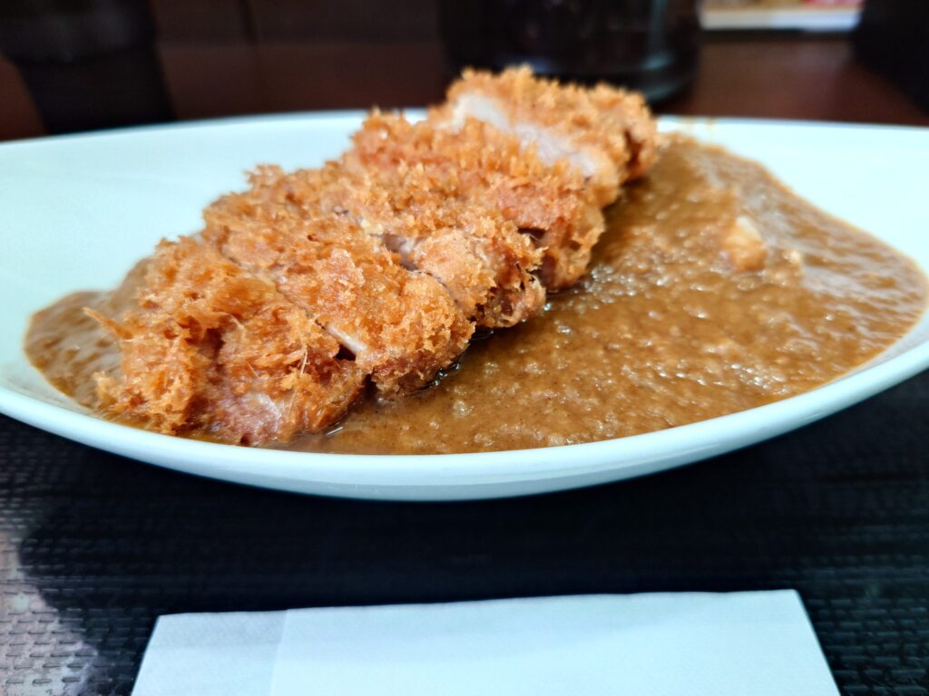 札幌市 豊平区 学園前駅 リトルスプーン 味処 こめます リトルスプーンのチキンカツカレー アップ