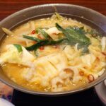 札幌市 東区 元町駅 宮の森・北24条通 ガスト 札幌元町店 博多明太もつ鍋（あごだし醤油）