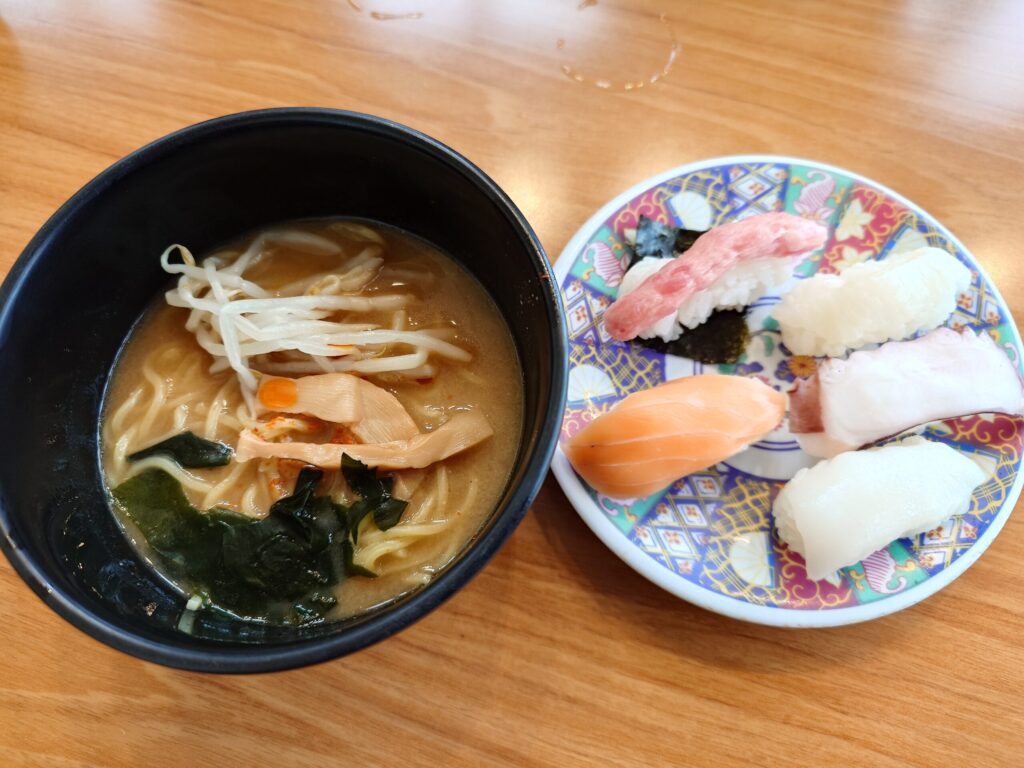 札幌市 中央区 札幌駅 大丸札幌 THE BUFFET 大丸札幌 味噌ラーメンとにぎり寿司