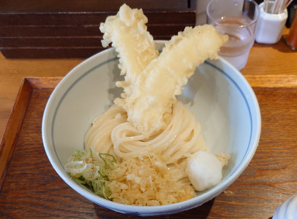 増田うどん：ぶっかけ（冷）