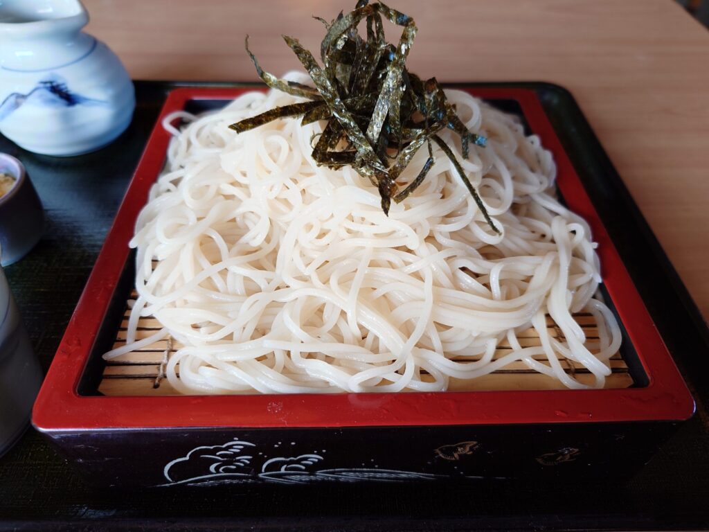 札幌市 東区 苗穂駅 苗穂 そば辰 苗穂店 大ざるそばアップ