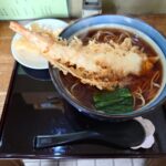 札幌市 東区 北18条駅 そば処更科 天ぷらそば