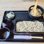 札幌市 北区 新琴似駅 新琴似6番通 手打ち蕎麦 香助 天丼セット(冷)