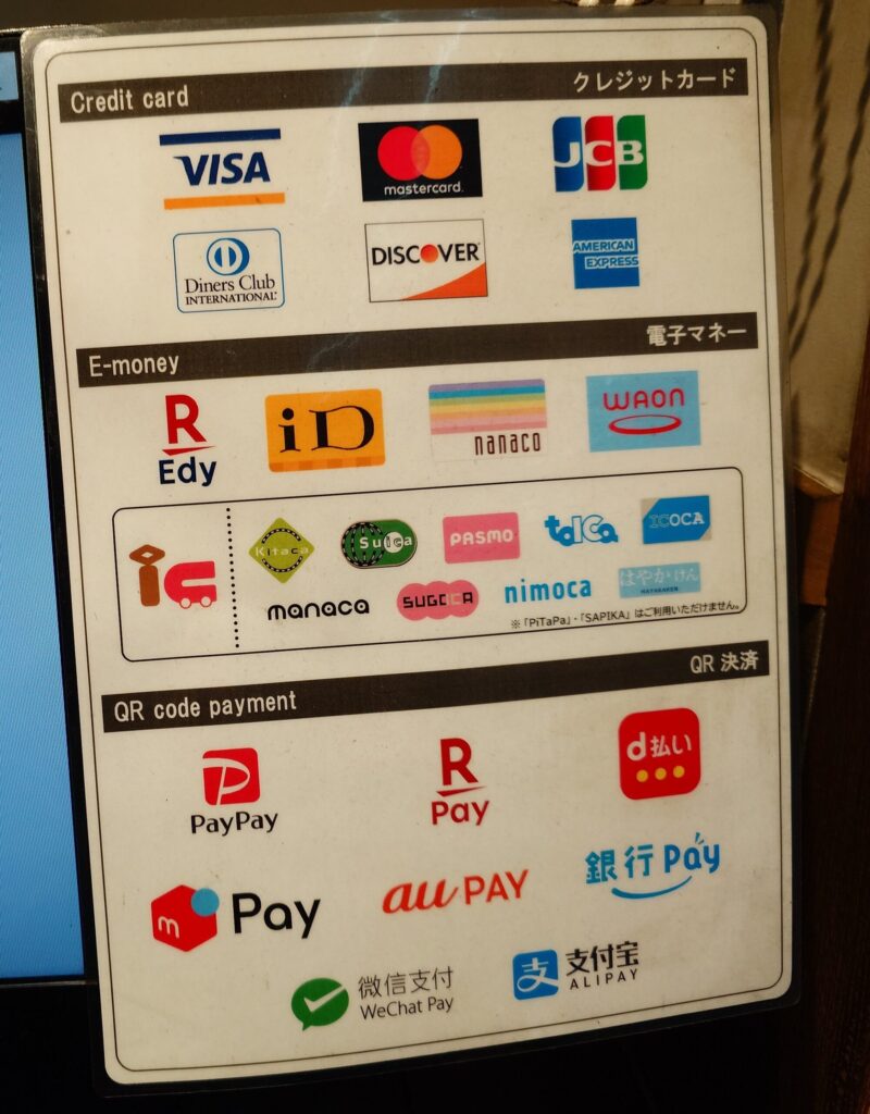 札幌市中央区 狸小路にある【焼肉ライク 札幌狸小路店】の対応決済