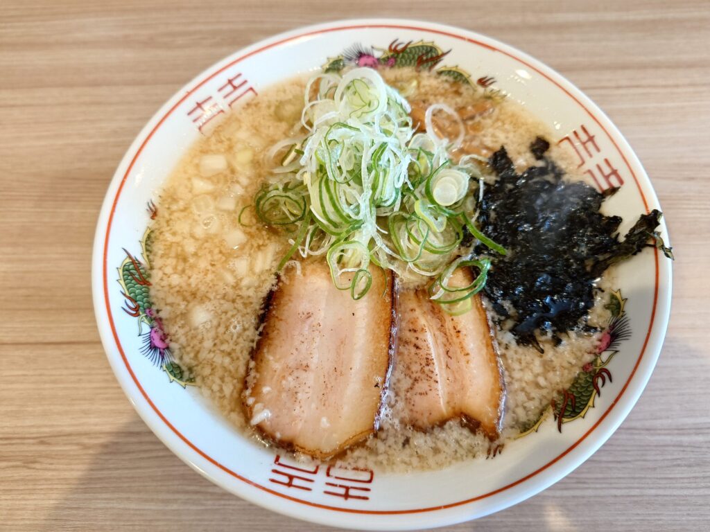 札幌市 東区 東苗穂 麺や 貴一 背脂煮干中華