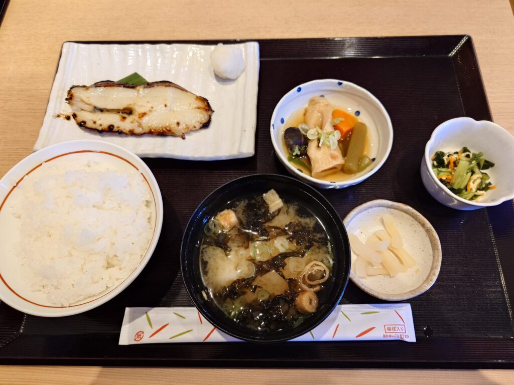 西京粕漬定食