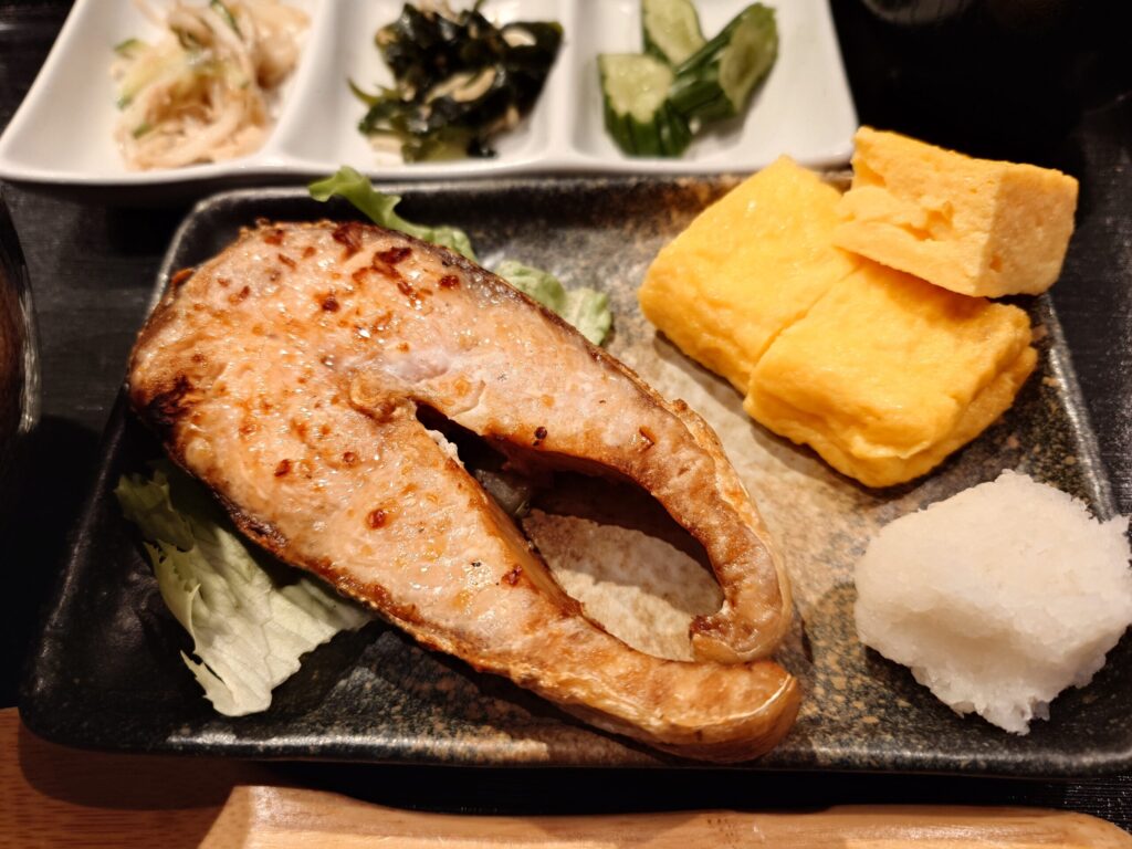 銀聖の山漬け焼き