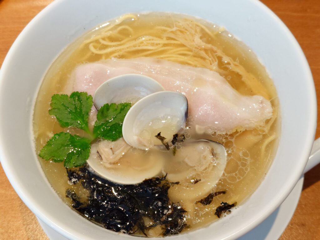 はまぐり中華そば（塩）