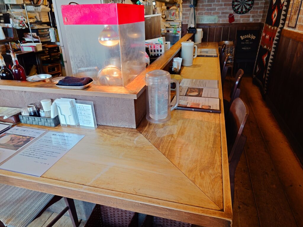 札幌市豊平区 学園前エリアにある【ステーキハウス Liberty Bell】のカウンター席