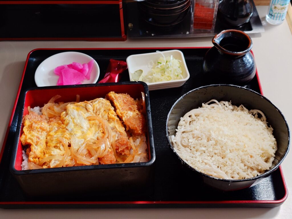 カツ丼+ミニそば（冷）