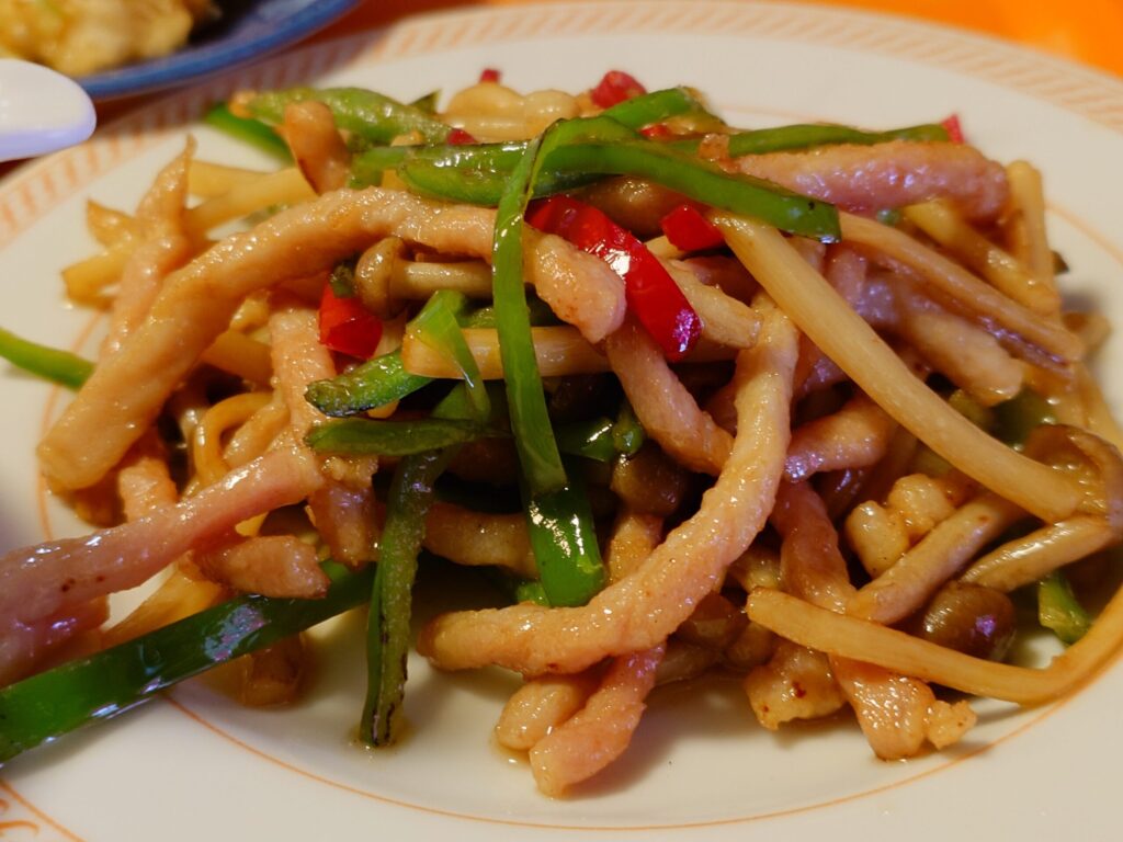 チンジャオロース