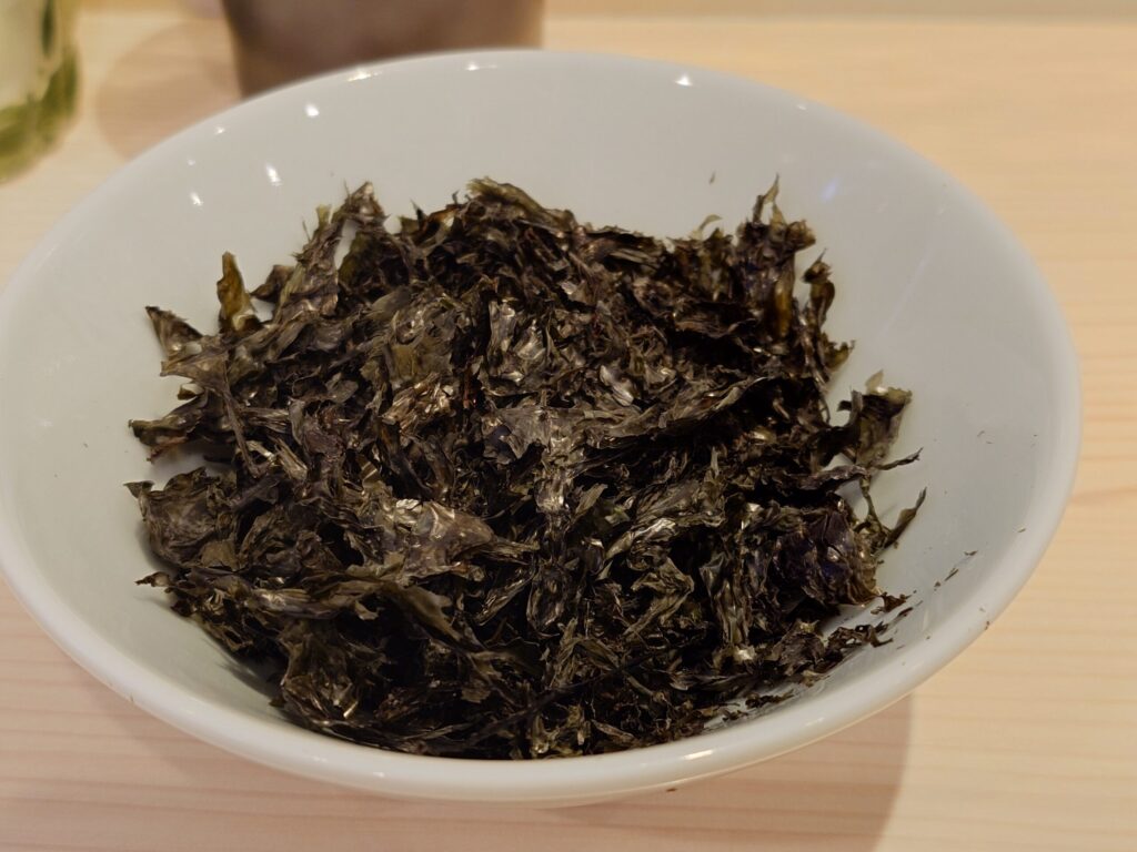 トッピングの岩海苔