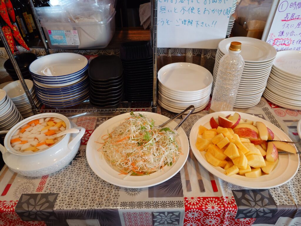 ビュッフェコーナー④