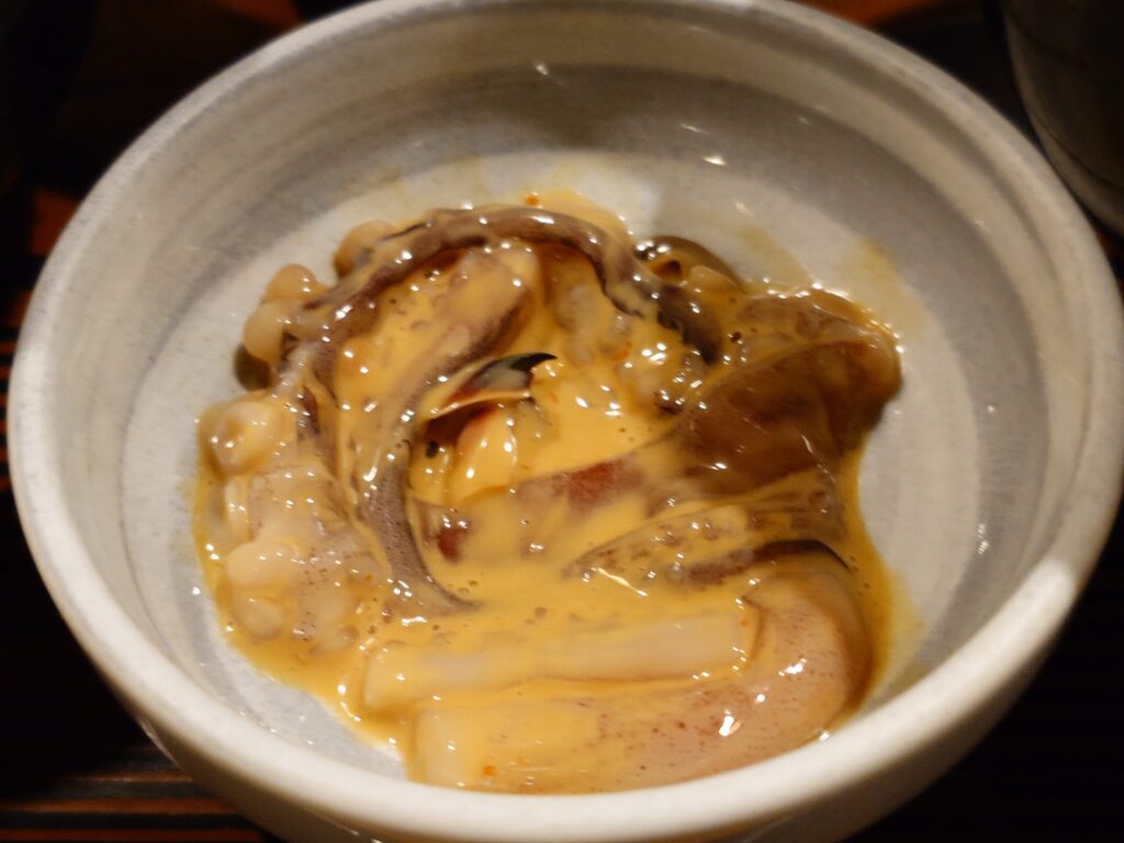 札幌市中央区 大通エリアにある【北海道料理こふじ】の 塩辛