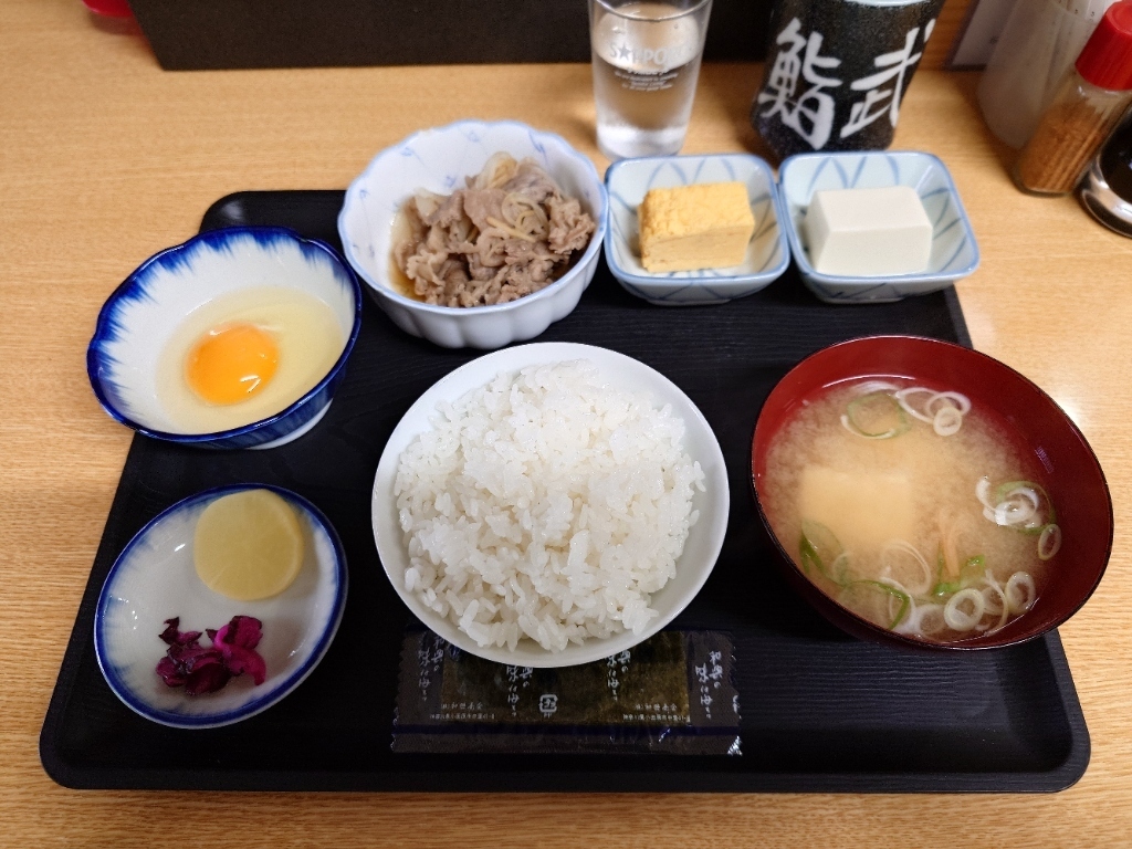 札幌市中央区 西18丁目エリア 西11丁目エリアにある【武ちゃん】の牛しぐれ煮定食