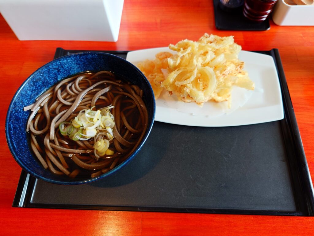 かき揚げそば