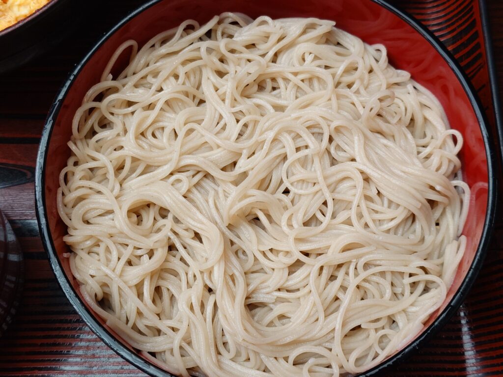 札幌市北区 新川エリアにある そば処 天寿庵のもりそば